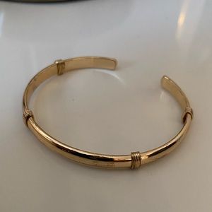 Gold Plated Cuff Bracelet